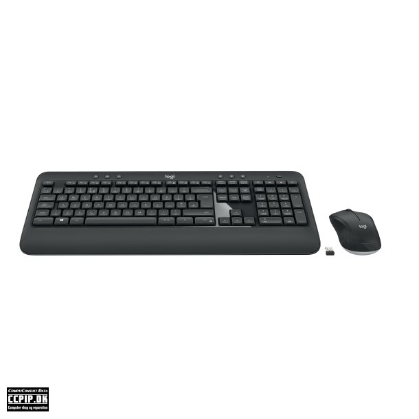 Logitech MK540 Advanced Tastatur og mus-st Trdls Dansk/Finsk/Norsk/Svensk