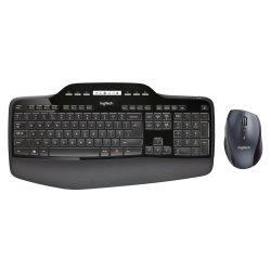 Logitech Wireless Desktop MK710 Tastatur og mus-st Trdls Nordisk
