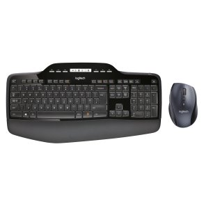 Logitech Wireless Desktop MK710 Tastatur og mus-st Trdls Nordisk