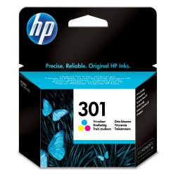 HP 301 Farve (cyan, magenta, gul) 165 sider