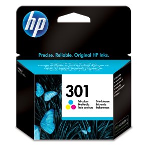 HP 301 Farve (cyan, magenta, gul) 165 sider