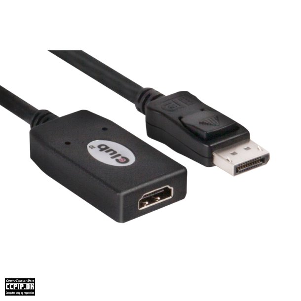 Club 3D DisplayPort til HDMI adapter