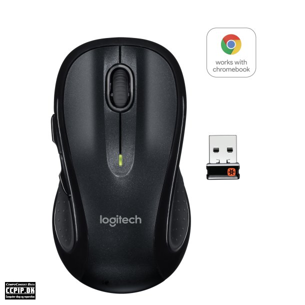 Logitech M510 Laser Trdls Sort