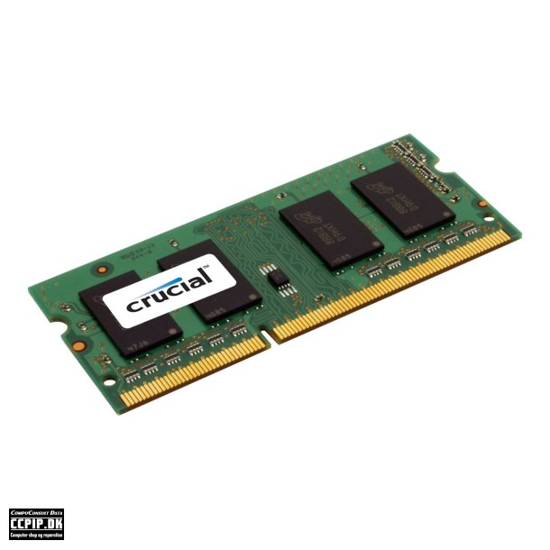 Crucial DDR3L  8GB 1600MHz CL11  Ikke-ECC SO-DIMM  204-PIN