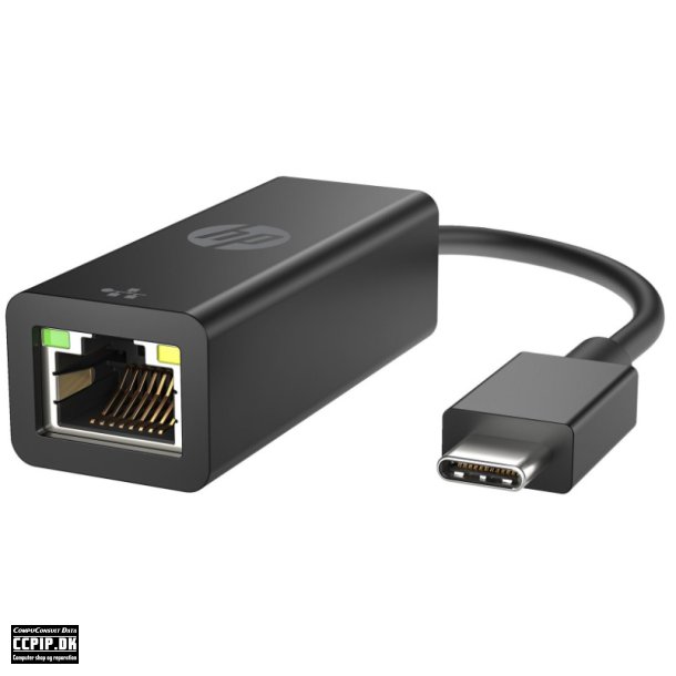 HP Netvrksadapter USB-C 1Gbps Kabling
