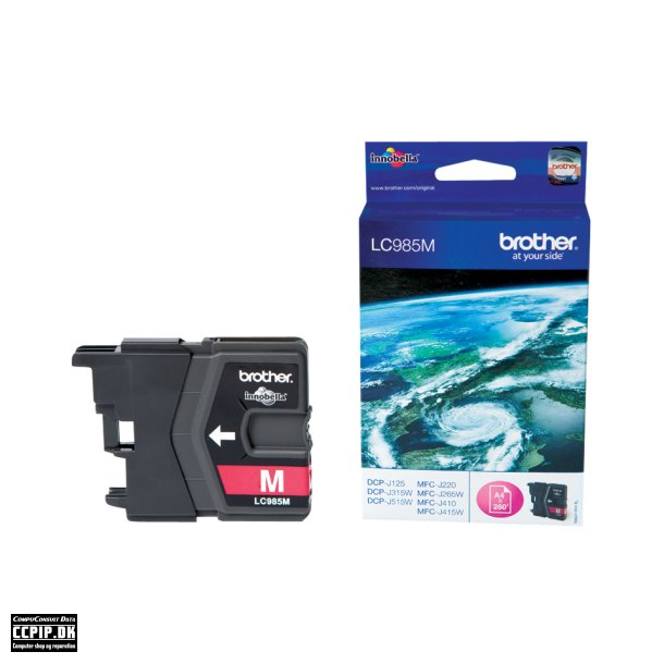 Brother LC 985M Magenta 260 sider