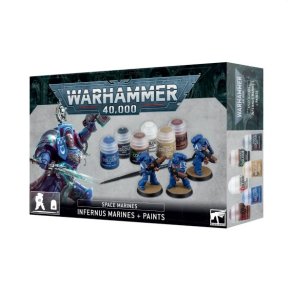 Citadel Space Marines: Infernus Marines + Paint Set - 60-11