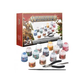 Age of Sigmar - Paints + Tools Set - 80-17