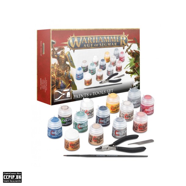 Age of Sigmar - Paints + Tools Set - 80-17