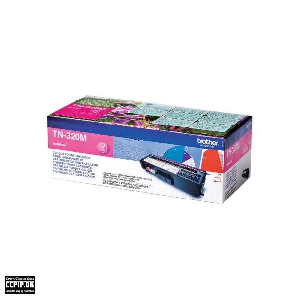 Brother TN 320M Magenta 1500 sider
