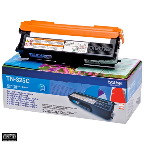 Brother TN 325C Cyan 3500 sider
