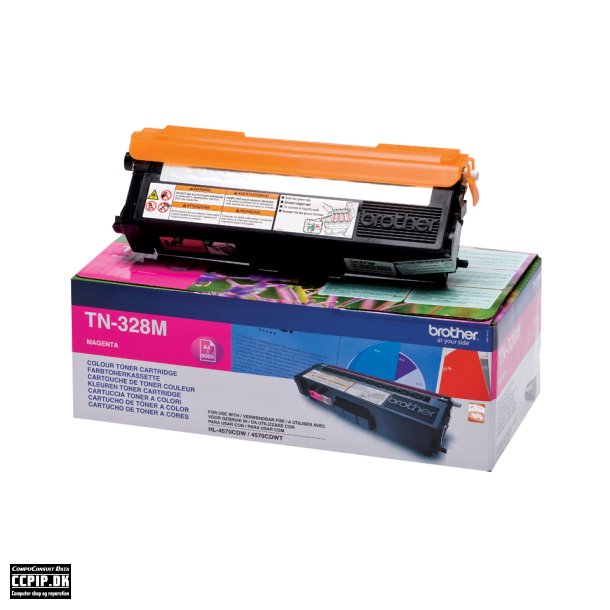 Brother TN 328M Magenta 6000 sider