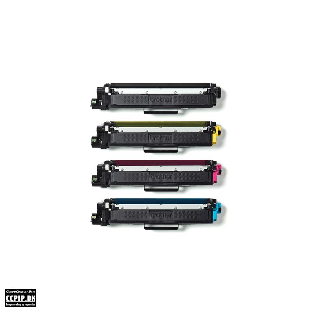 Brother TN 243CMYK Value Pack Sort Gul Cyan Magenta 1000 sider