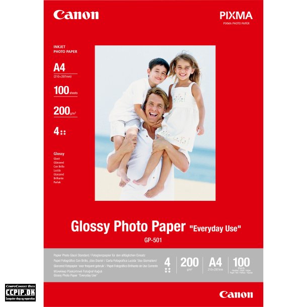 Canon GP 501 Fotopapir A4 (210 x 297 mm) 100ark