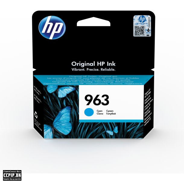 HP 963 Cyan 700 sider