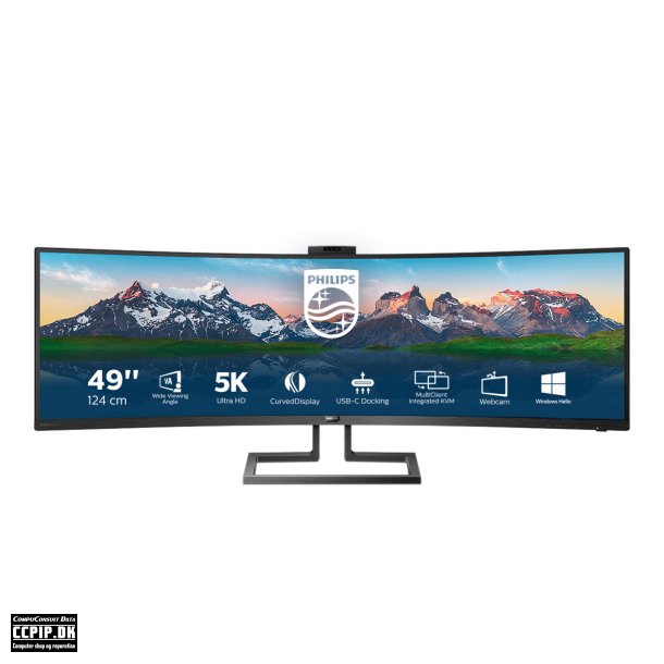 Philips Brilliance P-line 499P9H 49 5120 x 1440 HDMI DisplayPort USB-C 60Hz