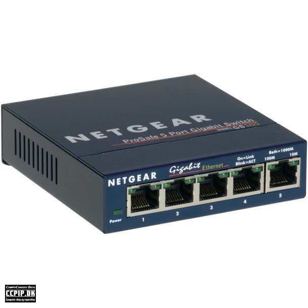 NETGEAR GS105 Switch 5-porte Gigabit