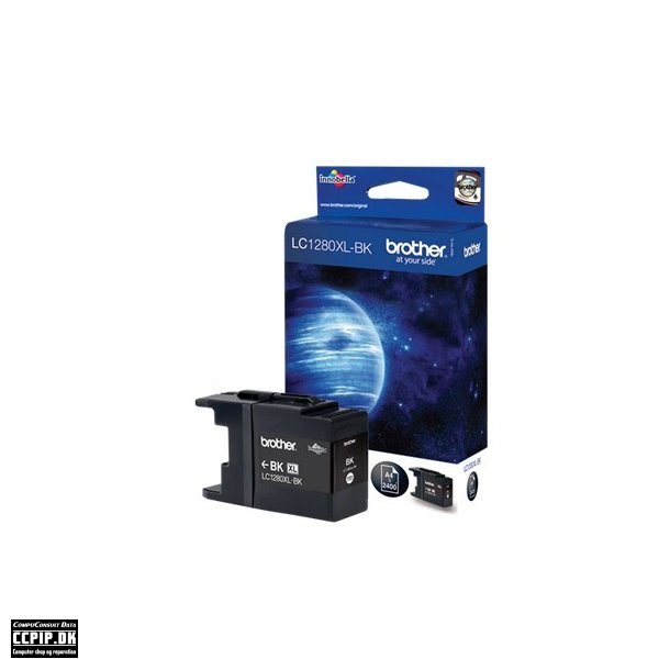 Brother LC 1280XLBK Sort 2400 sider