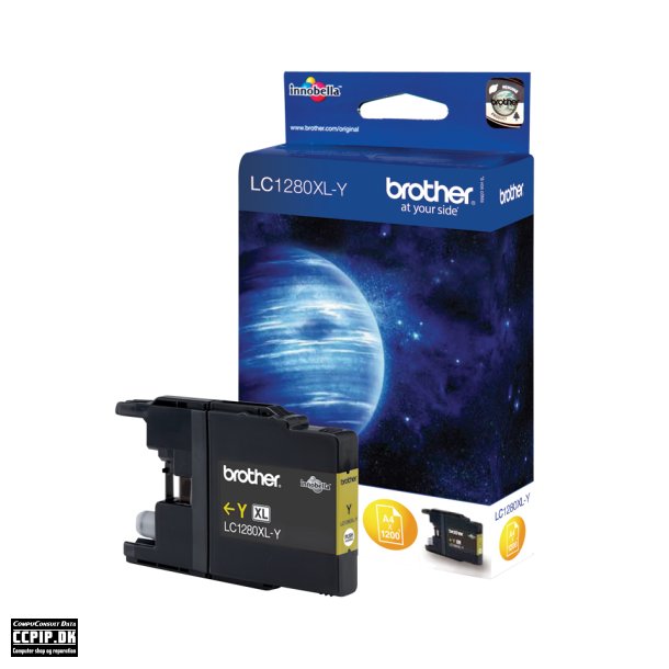 Brother LC 1280XLY Gul 1200 sider