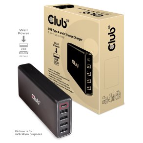 Club 3D 111Watt Strmforsyningsadapter