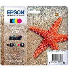 Epson 603 Multipack Sort Gul Cyan Magenta