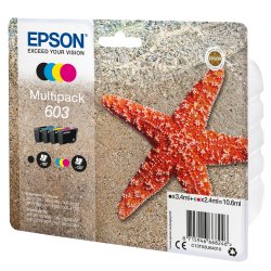 Epson 603 Multipack Sort Gul Cyan Magenta