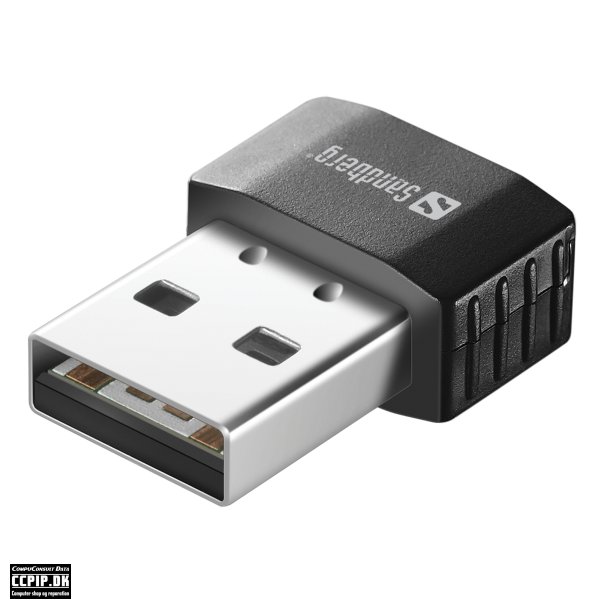 Sandberg Netvrksadapter USB 2.0 650Mbps Trdls