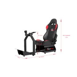 RaceRoom RR3033 Game Seat - m/Tilt Rygln