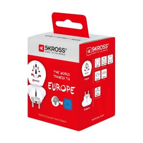 SKROSS Country Adapter World to Europe