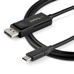 StarTech.com 6ft (2m) USB C to DisplayPort 1.4 Cable 8K 60Hz/4K - Reversible DP to USB-C or USB-C to DP Video Adapter Cable HBR3/HDR/DSC USB / DisplayPort-kabel 2m