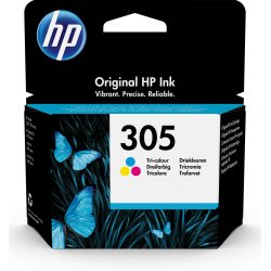 HP 305 Farve (cyan, magenta, gul) 100 sider
