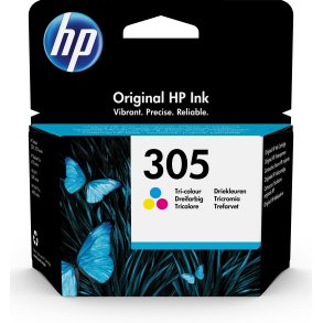 HP 305 Farve (cyan, magenta, gul) 100 sider