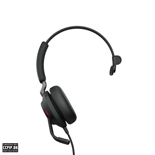 Jabra Evolve2 40 MS Mono Kabling Headset Sort