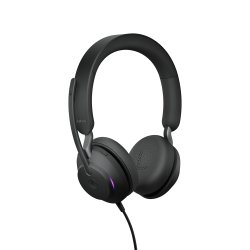 Jabra Evolve2 40 MS Stereo Kabling Headset Sort