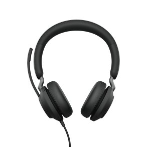 Jabra Evolve2 40 MS Stereo Kabling Headset Sort