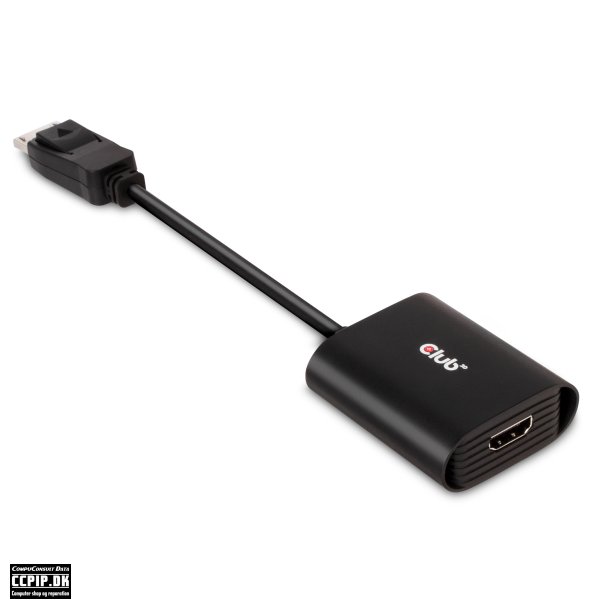 Club 3D Videoadapter DisplayPort / HDMI Sort