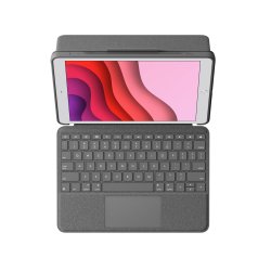 Logitech Combo Touch Tastatur og folio-kasse 5-niveau Kabling Pan Nordic