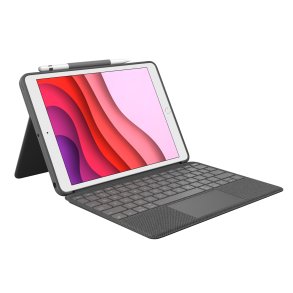 Logitech Combo Touch Tastatur og folio-kasse 5-niveau Kabling Pan Nordic