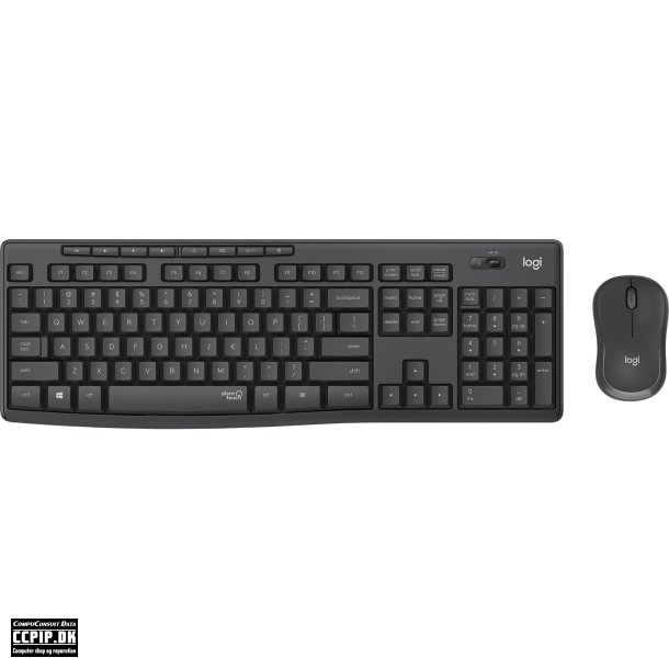 Logitech MK295 Silent Tastatur og mus-st Trdls