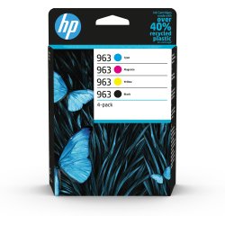 HP 963 Sort Gul Cyan Magenta