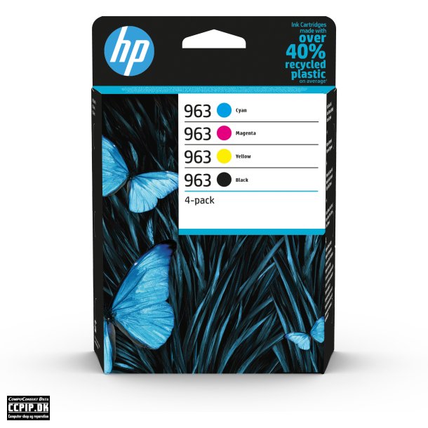 HP 963 Sort Gul Cyan Magenta