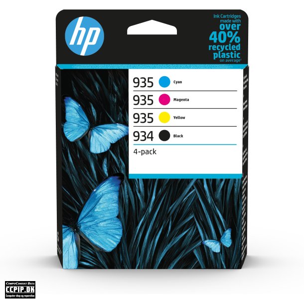 HP 934XL/935 Sort Gul Cyan Magenta