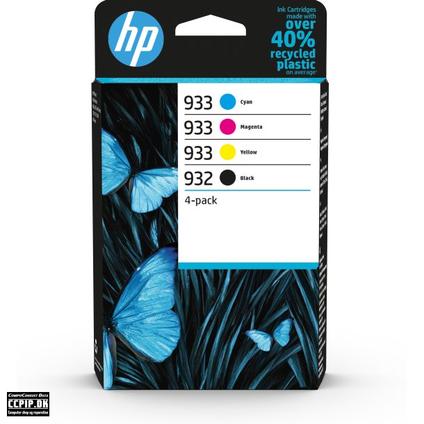 HP 932/933 Combo Pack Sort Gul Cyan Magenta