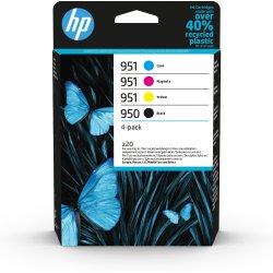 HP 950/951 Sort Gul Cyan Magenta
