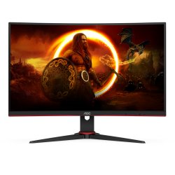 AOC Gaming C24G2AE/BK 24 1920 x 1080 VGA (HD-15) HDMI DisplayPort 165Hz Pivot Skrm