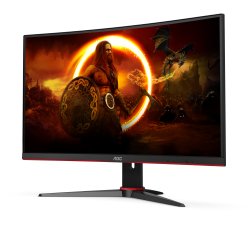 AOC Gaming C24G2AE/BK 24 1920 x 1080 VGA (HD-15) HDMI DisplayPort 165Hz Pivot Skrm