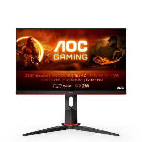 AOC Gaming C24G2AE/BK 24 1920 x 1080 VGA (HD-15) HDMI DisplayPort 165Hz Pivot Skrm