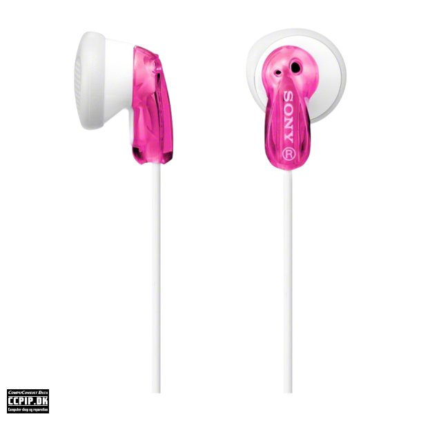 Sony MDR E9LP Kabling Hovedtelefoner Pink