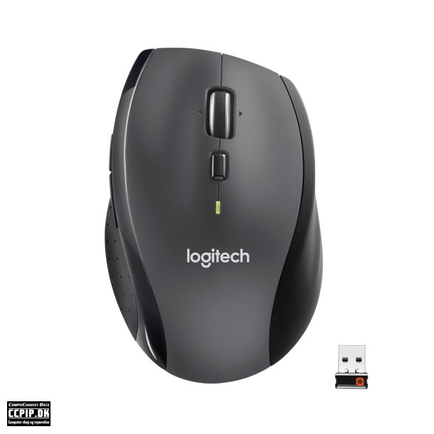 Logitech Marathon M705 Laser Trdls Sort Gr Eco pack