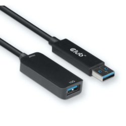 Club 3D USB 3.2 Gen 2 USB forlngerkabel 5m Sort